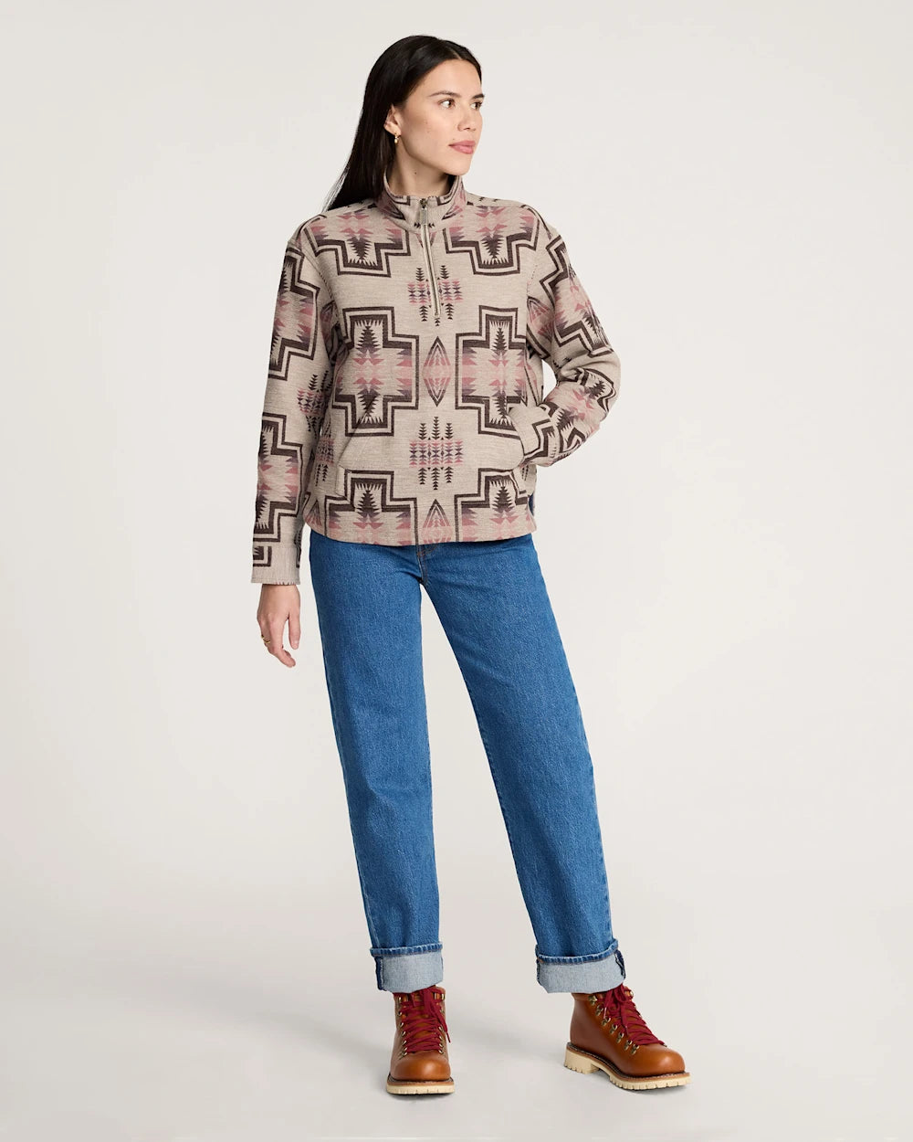 PENDLETON Women's Half-Zip Pullover