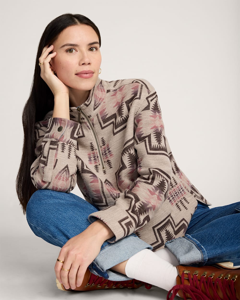 PENDLETON Women's Half-Zip Pullover