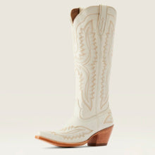 Casanova X Toe Western Boot in Blanco